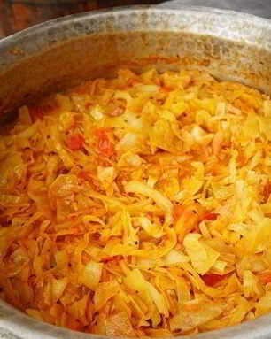 Капуста тушеная для детей