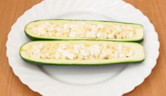 цуккини, фаршированные фетой