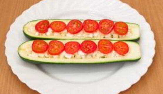 цуккини, фаршированные фетой