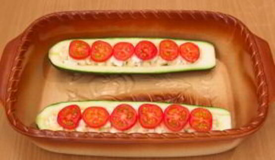 цуккини, фаршированные фетой