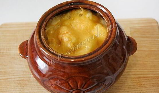 цветная капуста запеченная в горшочках