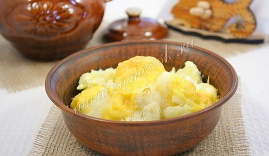 цветная капуста запеченная в горшочках