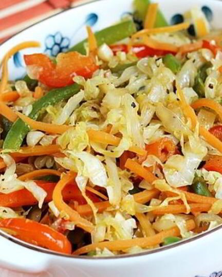 Рецепт тушеной капусты по-китайски