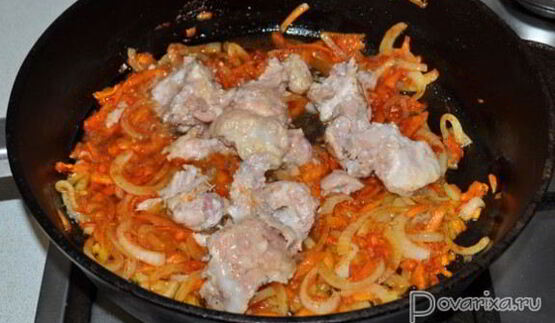 тушеная капуста с тушенкой