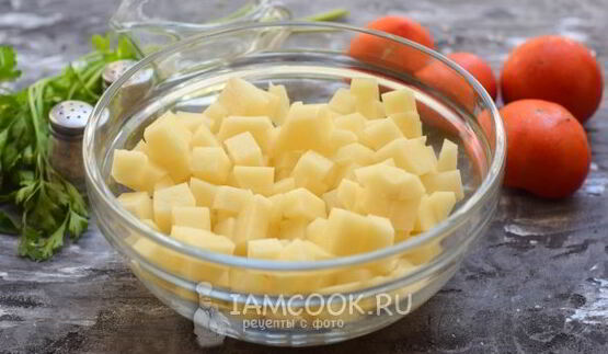 тушеная картошка