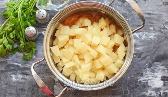 тушеная картошка