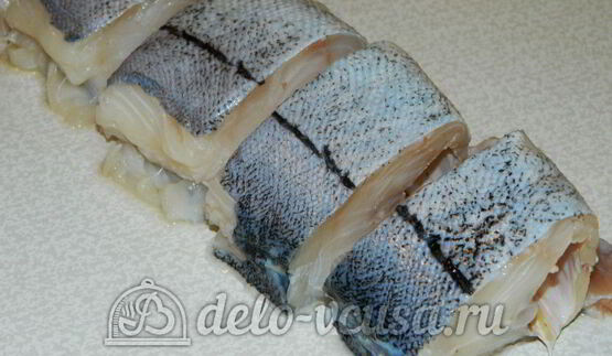 тушеная пикша