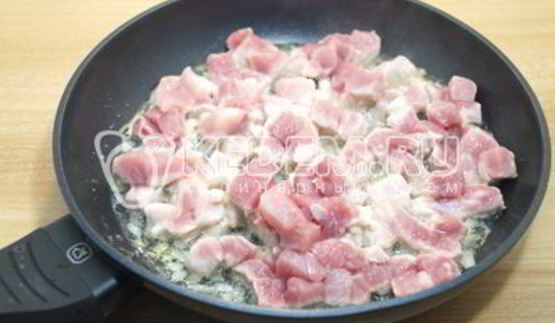 тыква с мясом в духовке