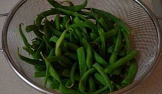 жареная стручковая фасоль