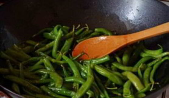 жареная стручковая фасоль