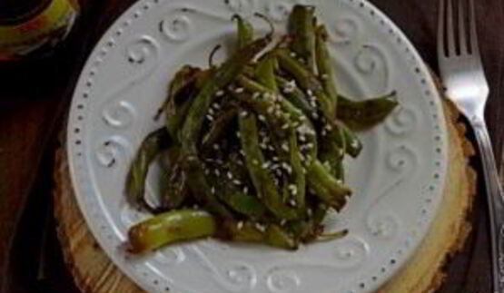 жареная стручковая фасоль