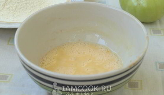 жареные зеленые помидоры