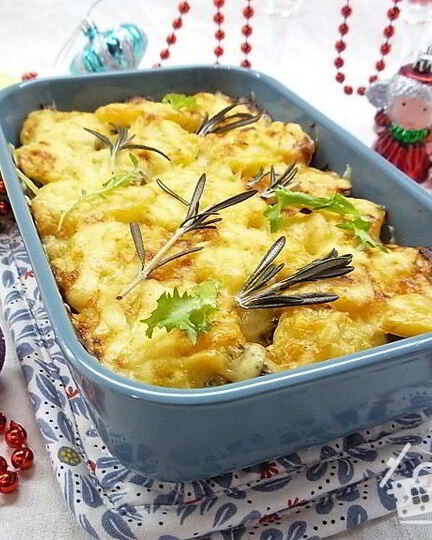 Рецепт гратен с печенью индейки