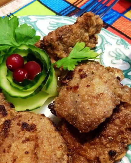 Рецепт куриной печени, маринованной в сметане