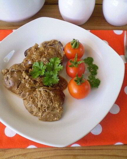 Рецепт куриной печени в сметане в мультиварке