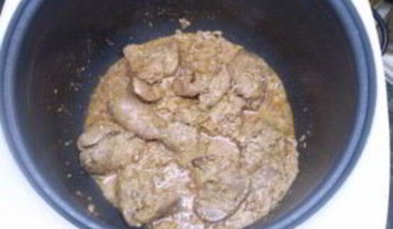 куриная печень в сметане в мультиварке