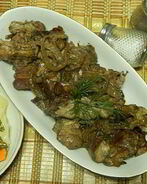 Куриная печень, запеченная в фольге