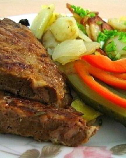 Рецепт отбивных из печени