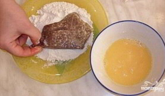 отбивные из печени