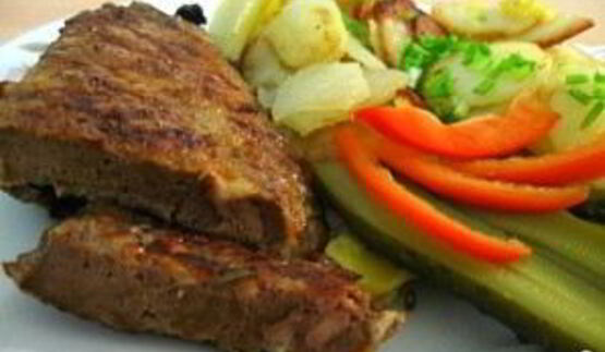отбивные из печени