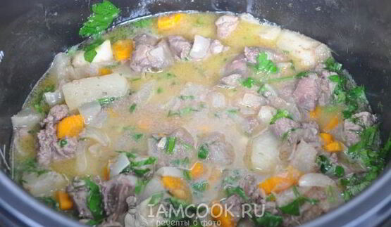 печень куриная с патиссонами в мультиварке