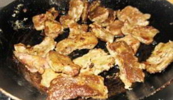 печень с апельсинами