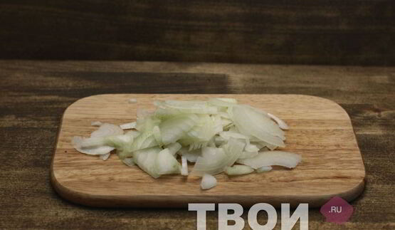 печень с луком