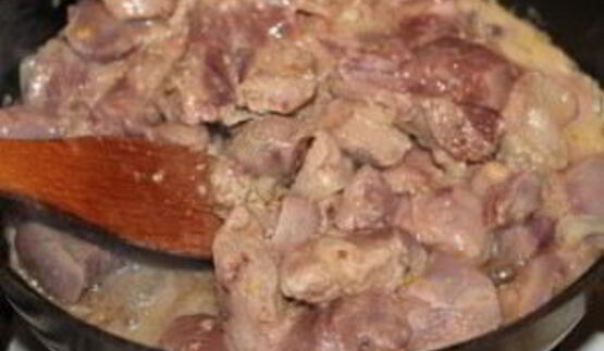 печень с молоком