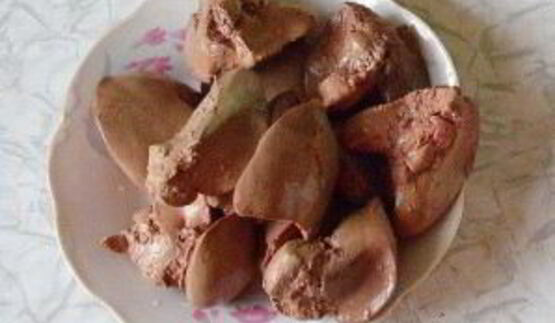 печень с рисом и грибами