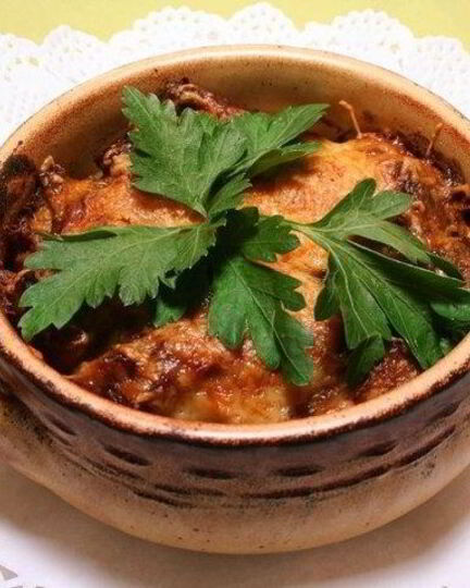 Рецепт печени в горшочках