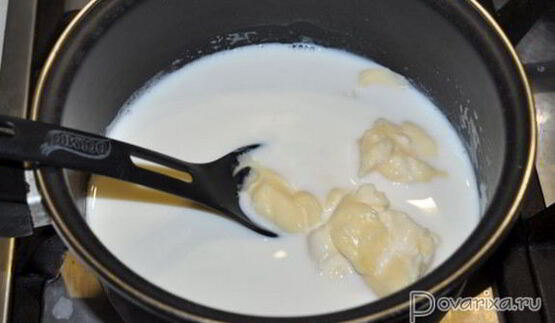 печень в сырном соусе