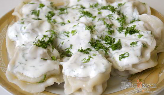 домашние пельмени с мясом