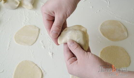 домашние пельмени с мясом