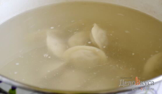 домашние пельмени с мясом