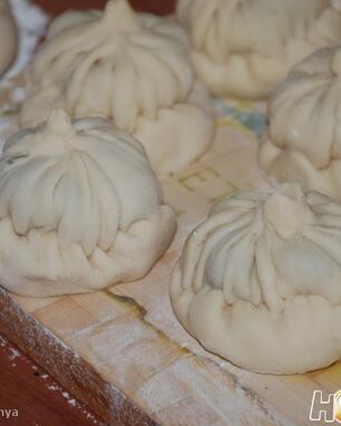 Двухъярусные хинкали