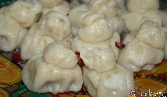 хинкали с телятиной и бараниной