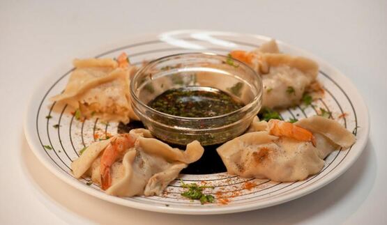 китайские паровые пельмени дим сам