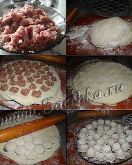 Рецепт мясной начинки для пельменей