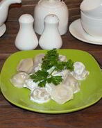 Пельмени из рисовой муки