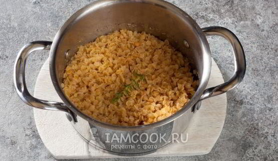 пельмени с чечевицей