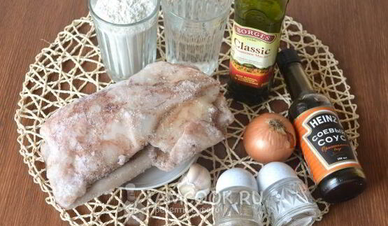 пельмени с кальмарами