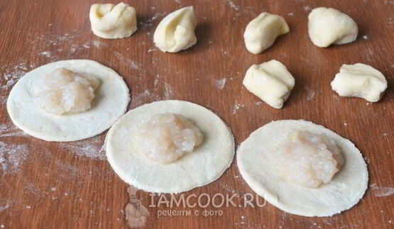 пельмени с кальмарами