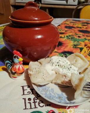 Пельмени с курицей