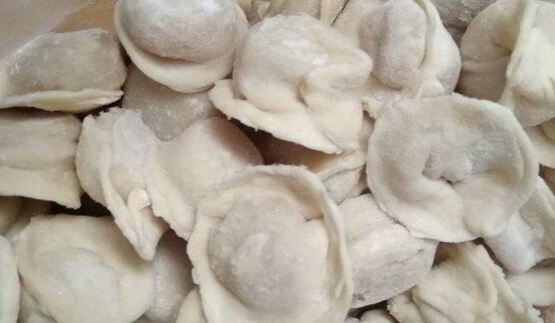 пельмени с курицей