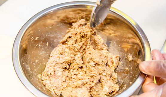 пельмени с лососем