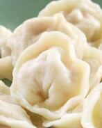 Пельмени с редисом