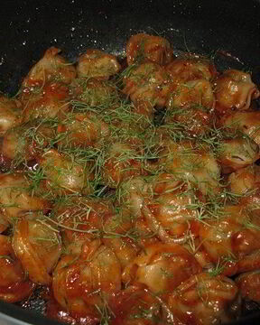 Пельмени с салом