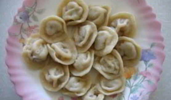 пельмени с салом