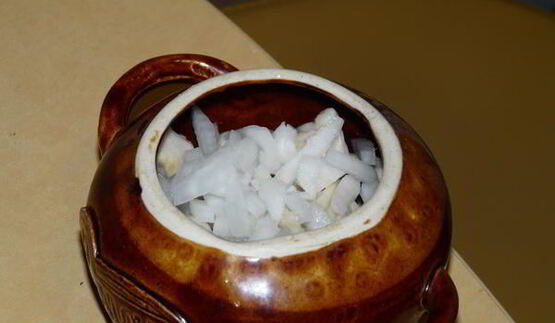 пельмени в горшочках