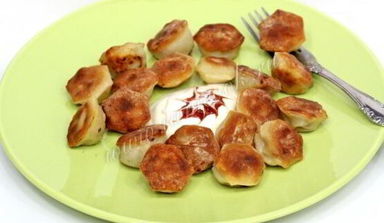 пельмени жареные в мультиварке